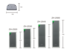 ZH-25系列 中型全天候铝合金音柱