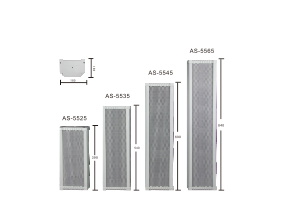 AS-55系列 中大型全天候铝合金音柱